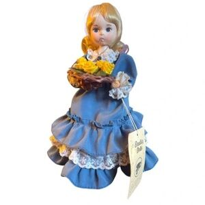 Bradley big eyed doll Miss Sapphire September- new with tags